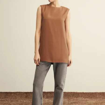 VENÖVE MAYLA BLUZ CAMEL